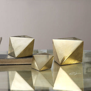 Rhombus Sculptures, S/3