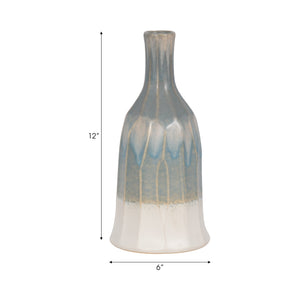 12" Estella Medium Blue Bottle