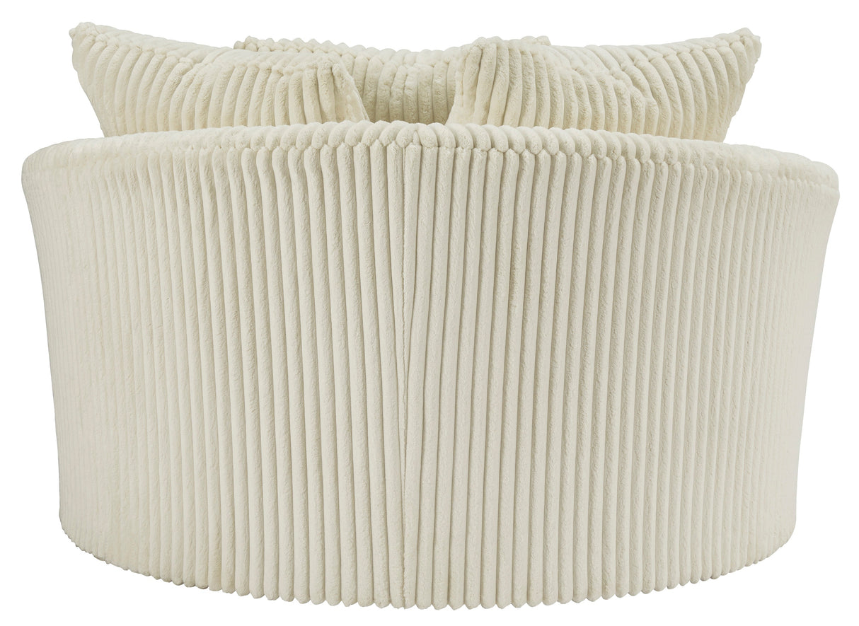 Lindyn Oversized Swivel Accent Chair