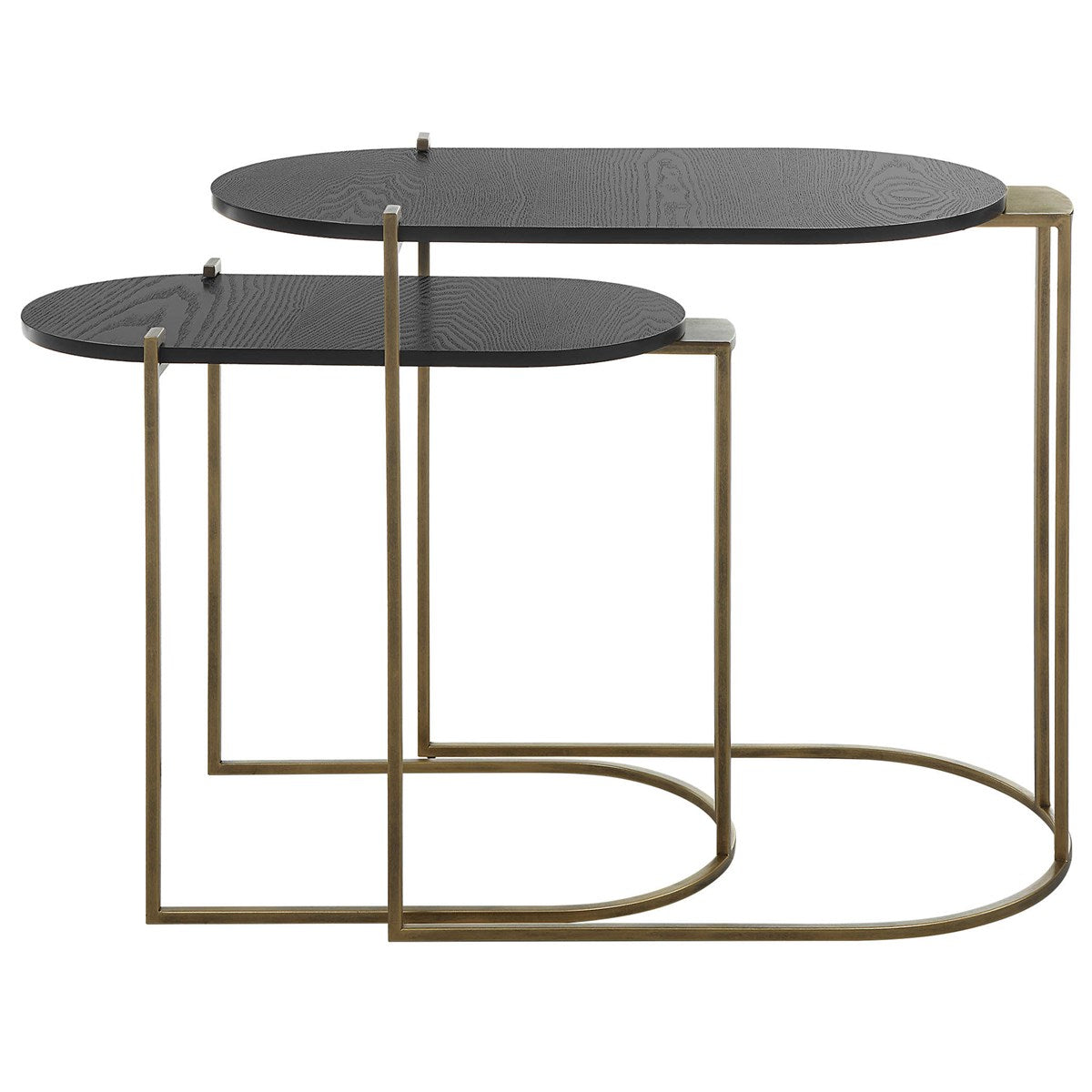 Uttermost Aztec Wood Nesting Tables, Set/2