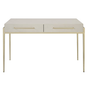 Jewel Modern White Desk