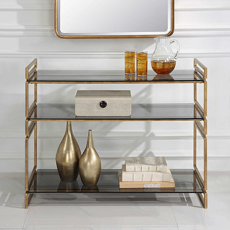 Stacked Up Console Table