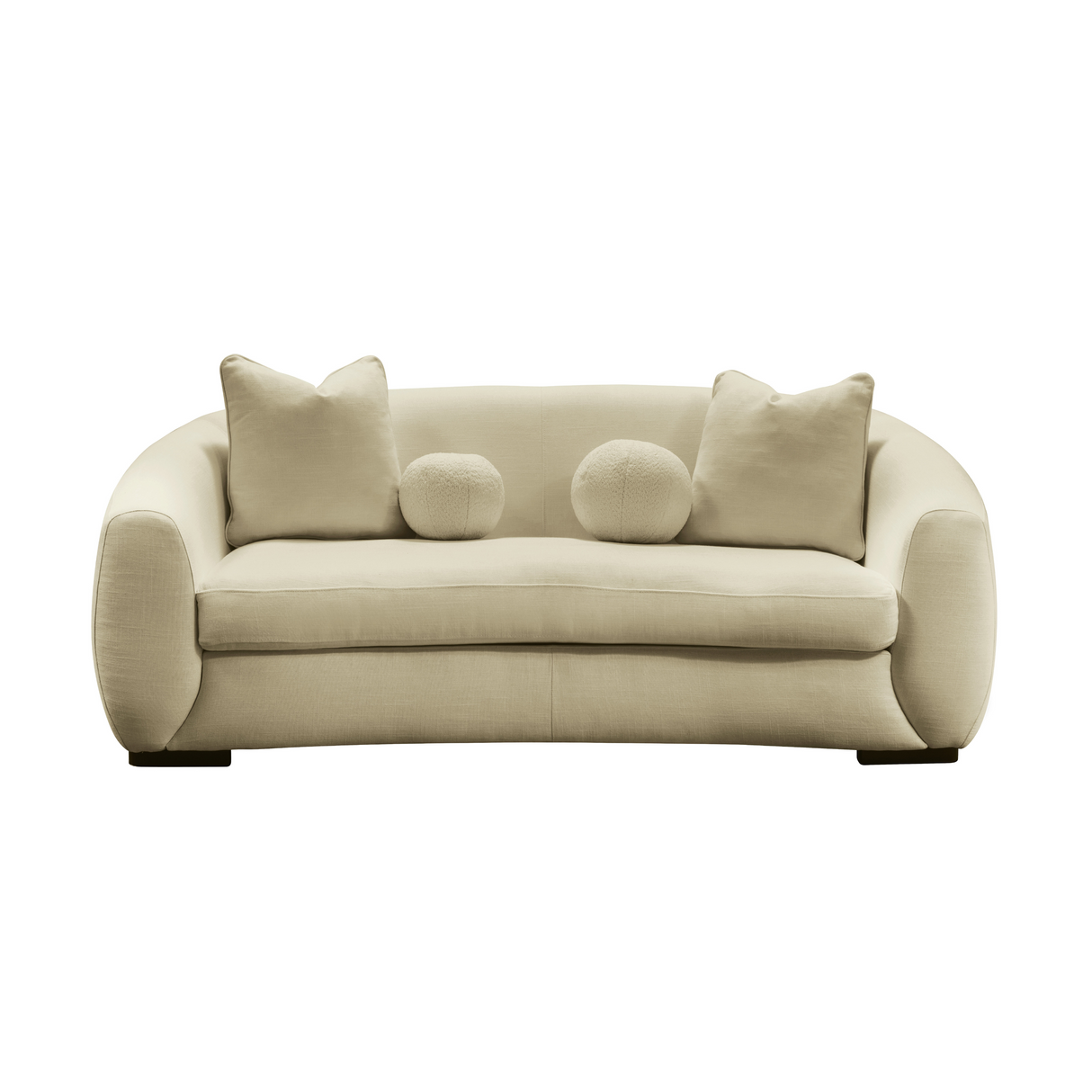 Boucle Linen Loveseat (194cm)