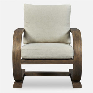 Uttermost Bedrich Wooden Accent Chair