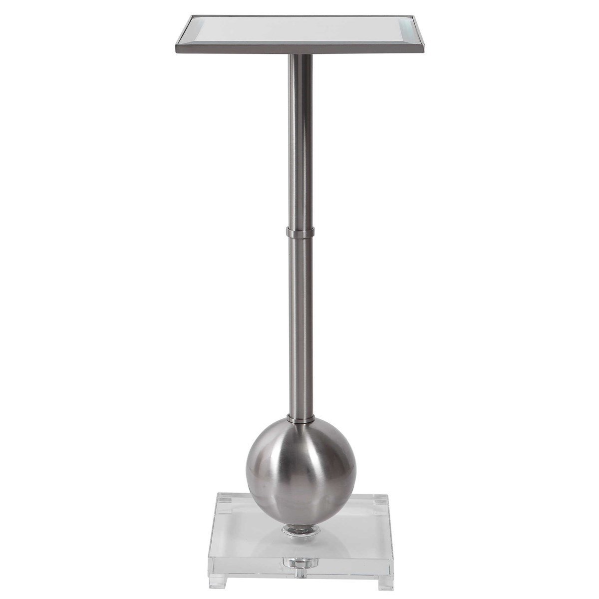 Laton Accent Table, Silver