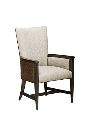 Woodwright Racine Upholstered Arm Chair