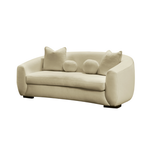 Boucle Linen Loveseat (194cm)