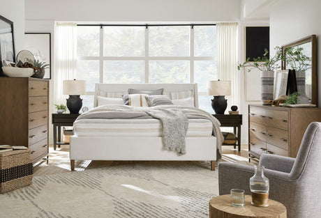 Lindon white King bedroom Set