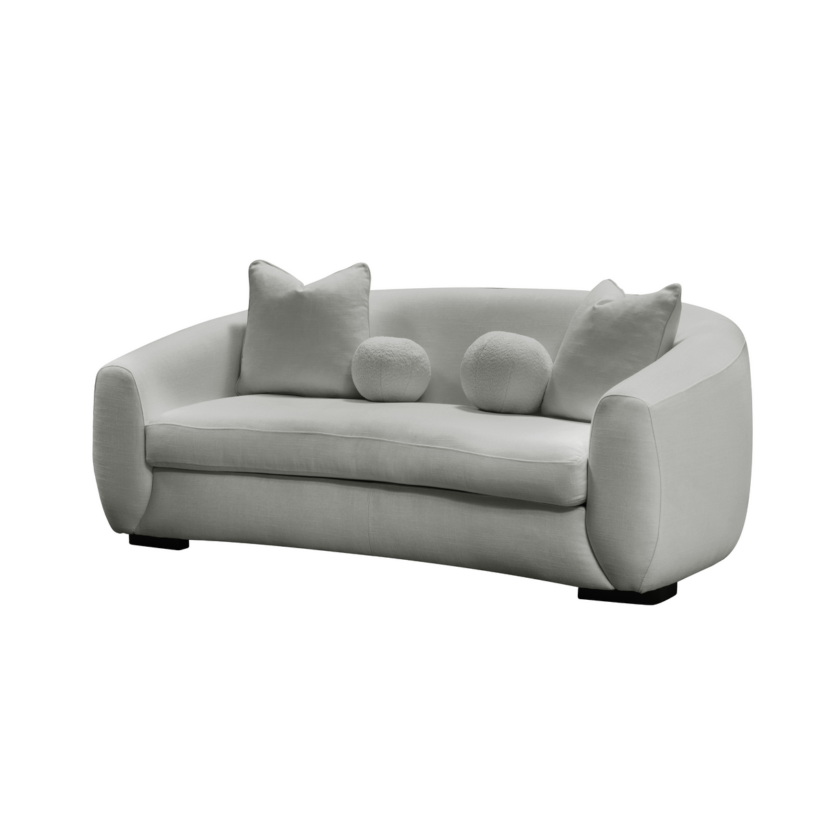 Boucle Linen Loveseat (194cm)