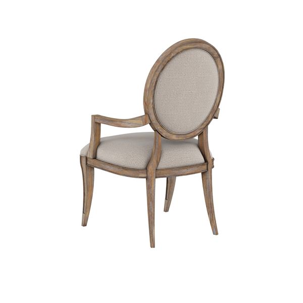 Architrave Oval Arm Chair