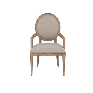 Architrave Oval Arm Chair