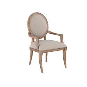 Architrave Oval Arm Chair