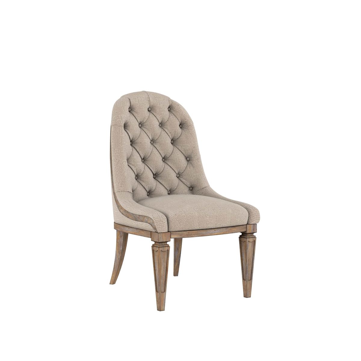 Architrave Upholstered Side Chair