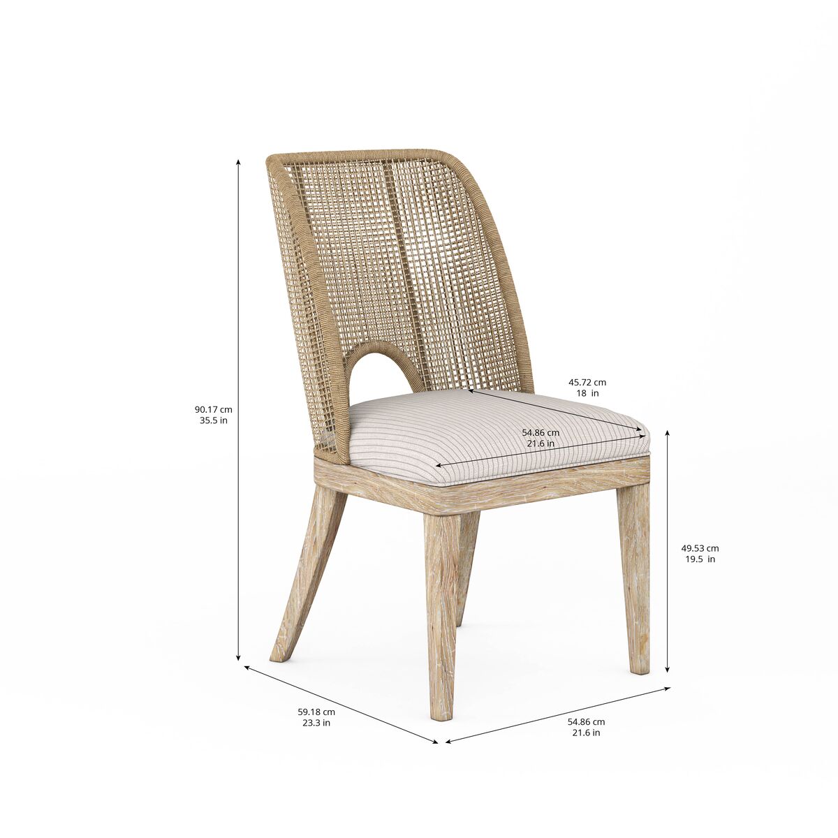 Frame Woven Sling Chair