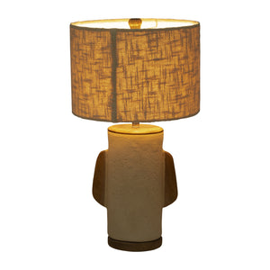 Ecomix, 24" Organic Table Lamp, Ivory