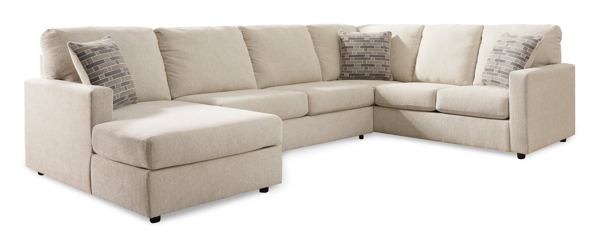 Edenfield White Laf Sectional