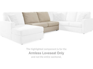 Edenfield Armless Loveseat