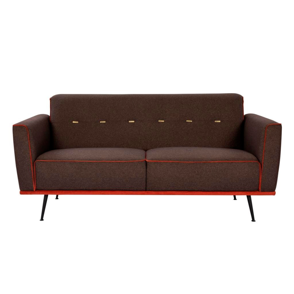 Bolzano Blissful Dark Brown Sofa Set