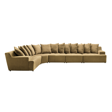 Daniela Mustard Yellow Sectional