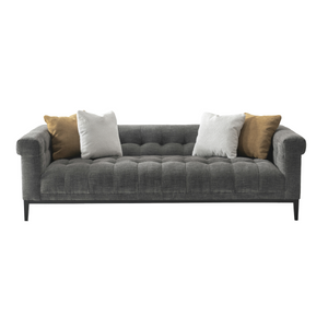 María Charcoal Sofa Set