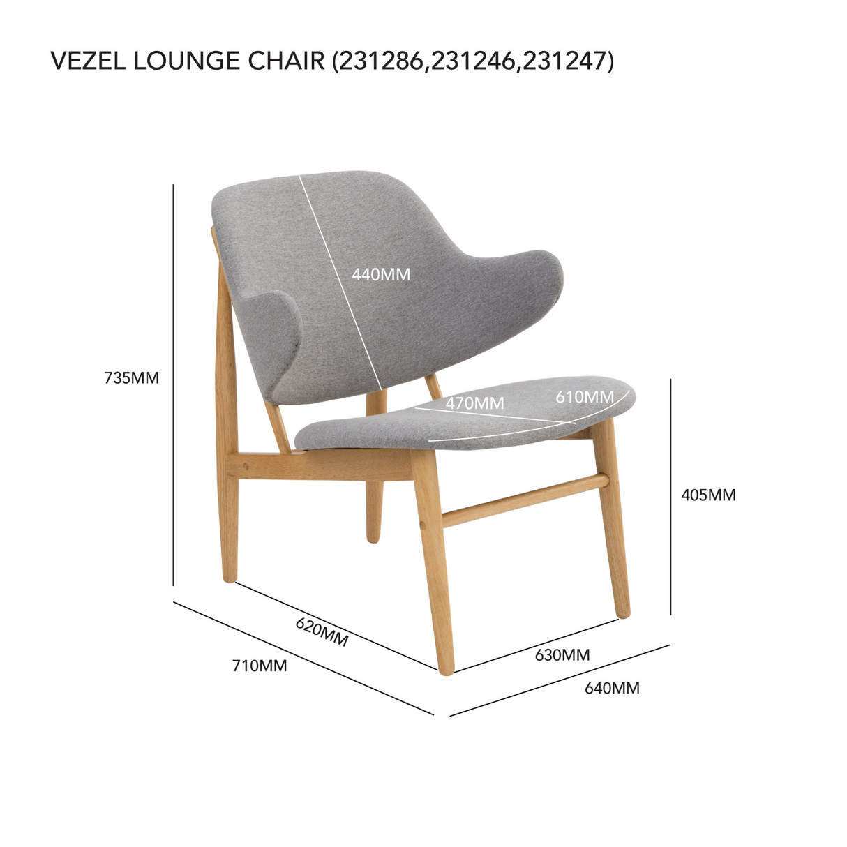 Vezel Lounge Chair102/6515