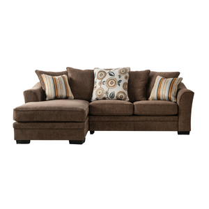 Ana Brown Sectional W253