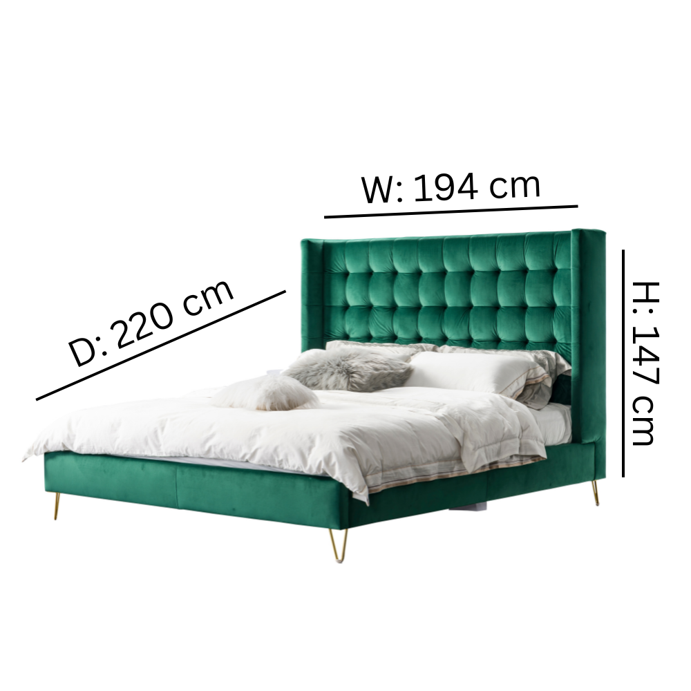 Royal Green Bed