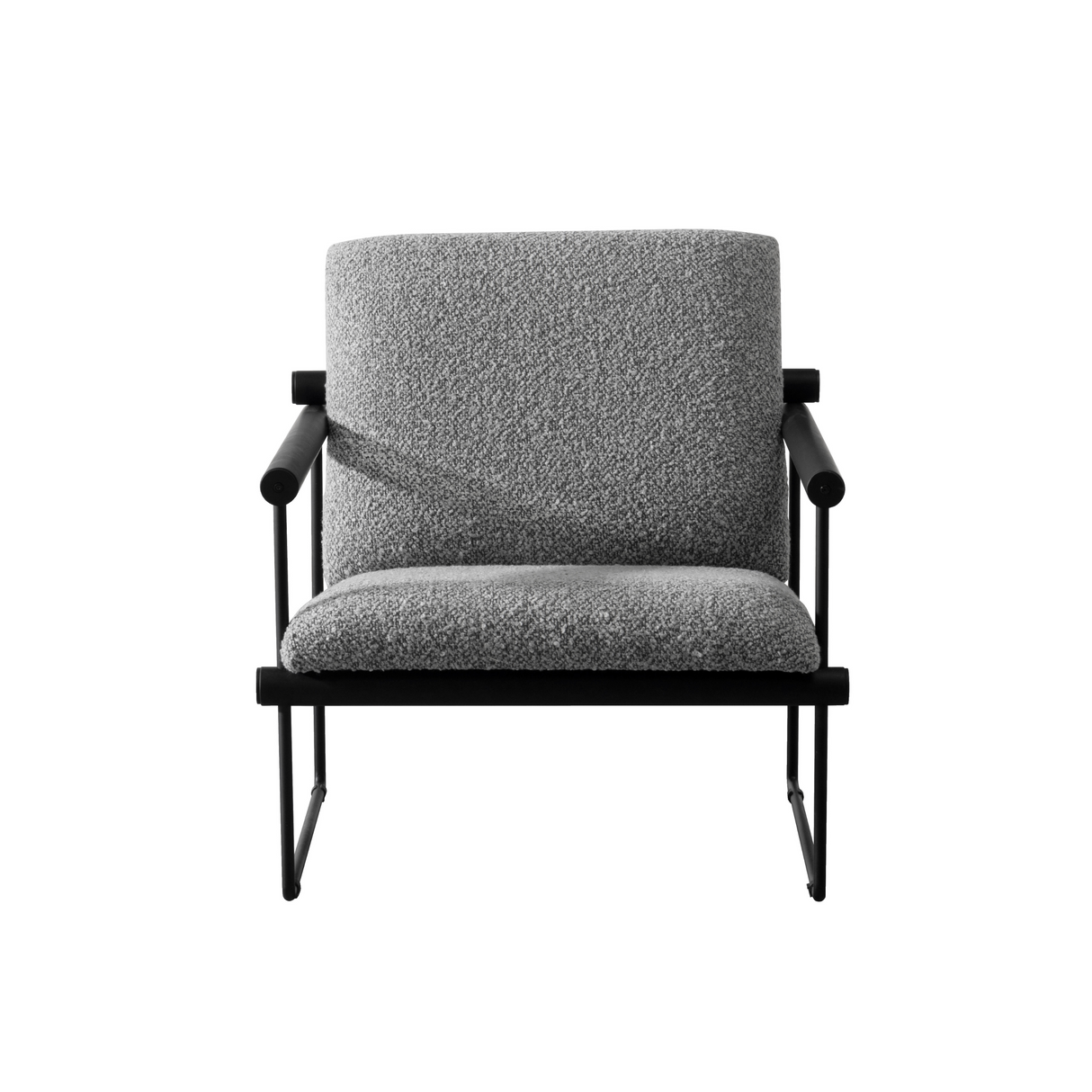 Alexandru Grey Accent Chair