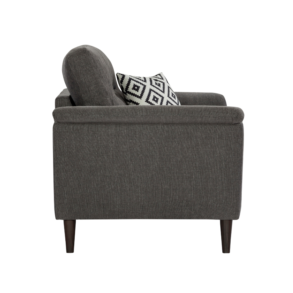 Concord Comfort Grey Sofa Set