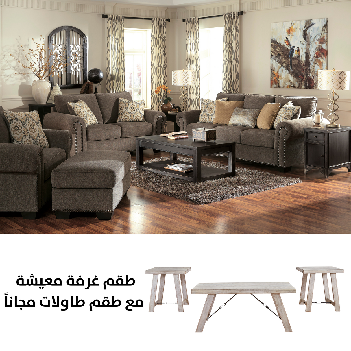 45600 Sofa set with T356-13