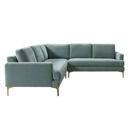 The Grey & Gold Sectional