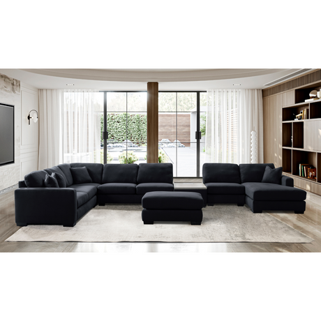 Scott Oat Double-End Layout Sectional Set