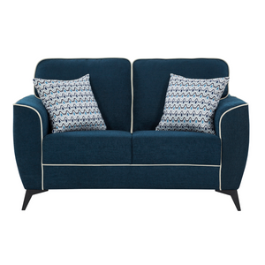 Anniston Appeal Blue Loveseat