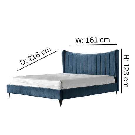 HR Blue Bed