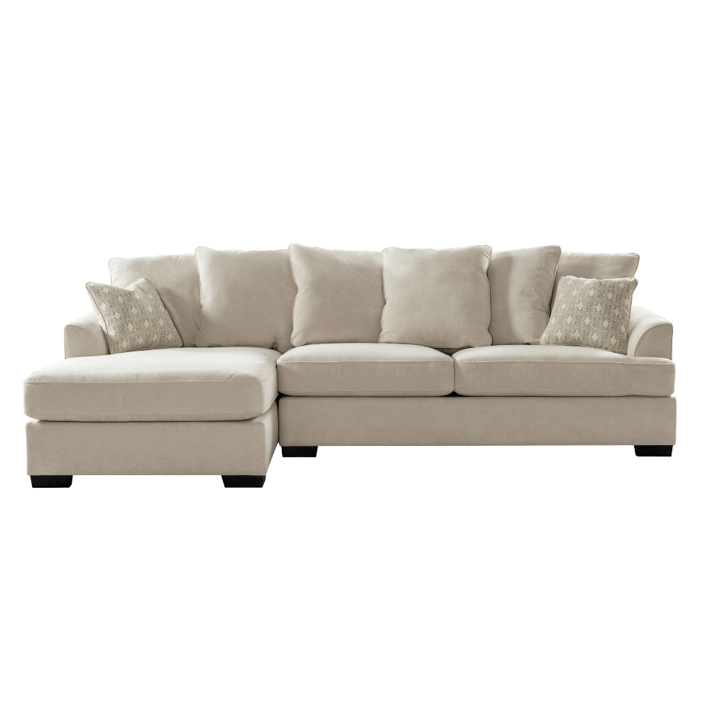 Donna Light Beige Sectional