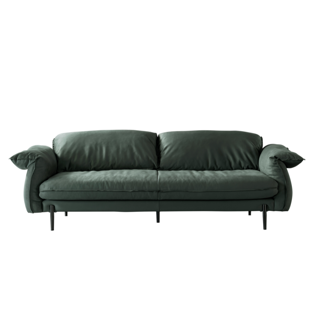 Azzam Green Sofa (236/218cm)