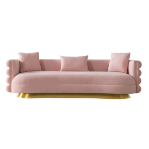 Huda Pink Sofa