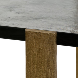 22" Kelpine Short Gold Accent Table