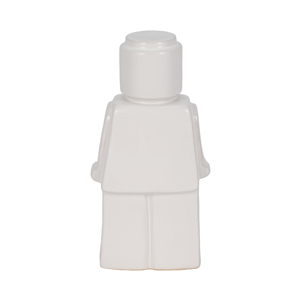 12" Lego Man Figure, White