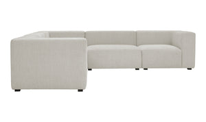 Romy Classic L Modular Sectional Warm Cotton