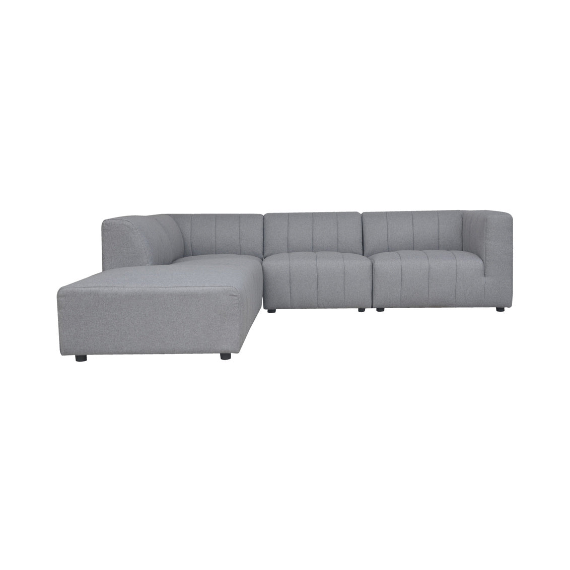 Lyric Dream Modular Sectional Left Grey