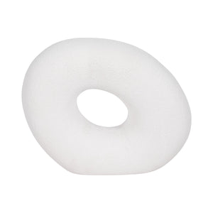 10" Textured Open Cut-out Slanted Circle Object, W