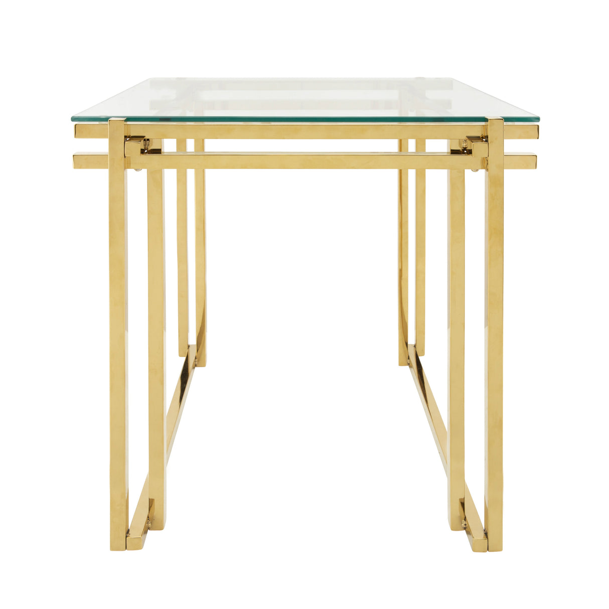 METAL 24" SIDE TABLE, GOLD
