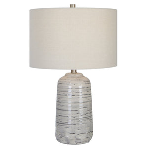 Uttermost Cyclone Ivory Table Lamp