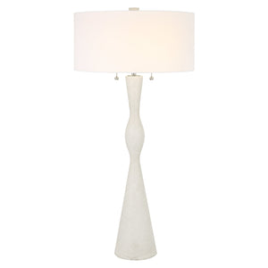 Sharma Ivory Stone Table Lamp