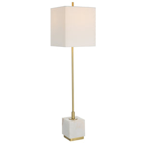 Uttermost Escort Brass Buffet Lamp