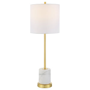 Turret Gold Buffet Lamp