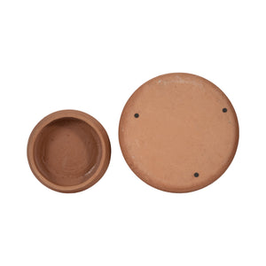S/2 10/14" Terracotta Bowls, Natural