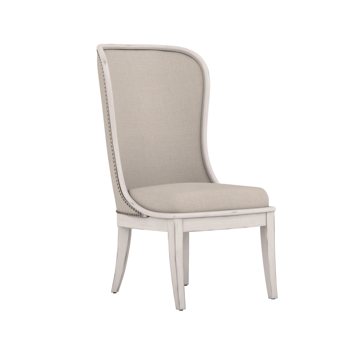 Alcove Uph Dining Chair in Belgian Ivory