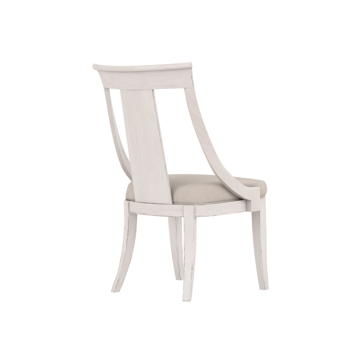 Alcove Side Chair in Belgian Ivory